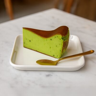 Antep Fıstıklı San Sebastian Dondurulmuş Cheesecake