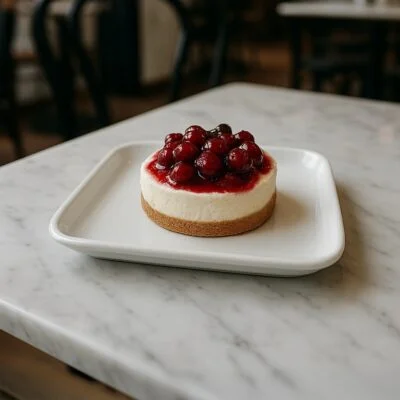 Frambuazlı Mono Dondurulmuş Cheesecake