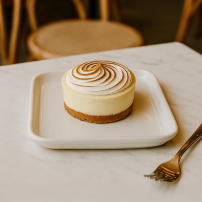 Limon Merengli Mono Donuk Cheesecake