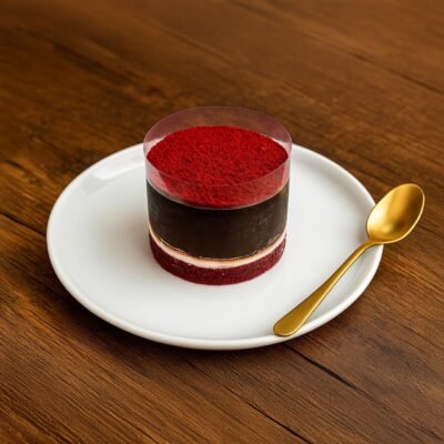 Red Velvet Volkan Donuk Pasta